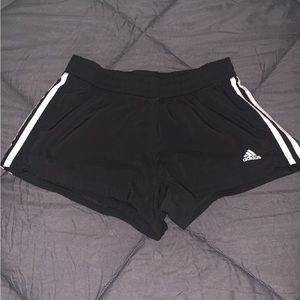 Adidas womens 3-stripe pacer woven short